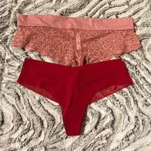 Victoria’s Secret Cheekster & Thong Panties